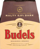 Budels Malty Dark 0,0% set van 6 flesjes á 0,30 liter